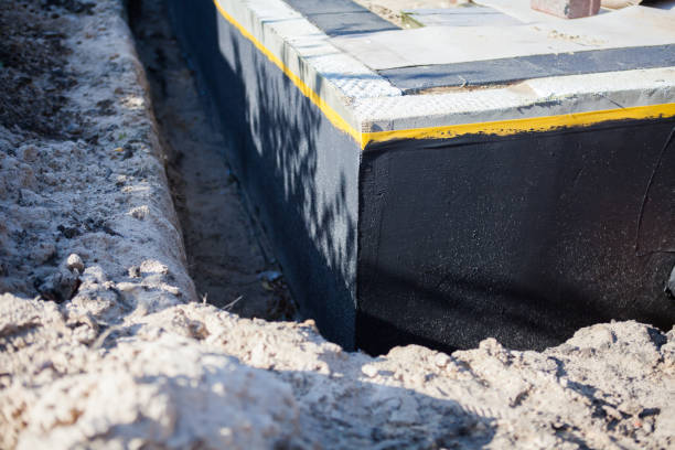 Residential Wet Basement Repair installation at a Tecumseh, MI home by SJ Waterproofing Pros